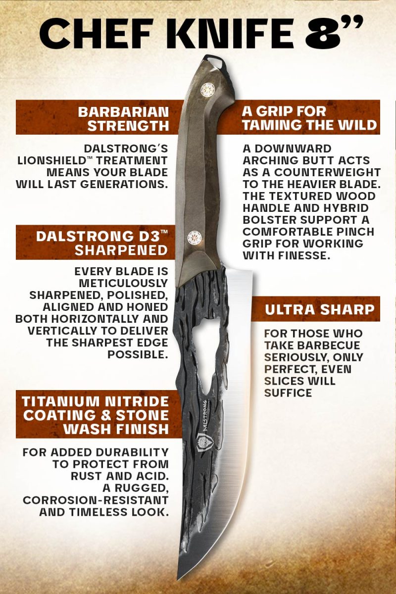 Barbarian Series 8in Chef Knife Listing Images 05