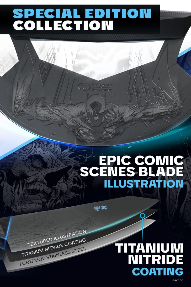 Batman Series 7in Ulu Knife Listing Image 3