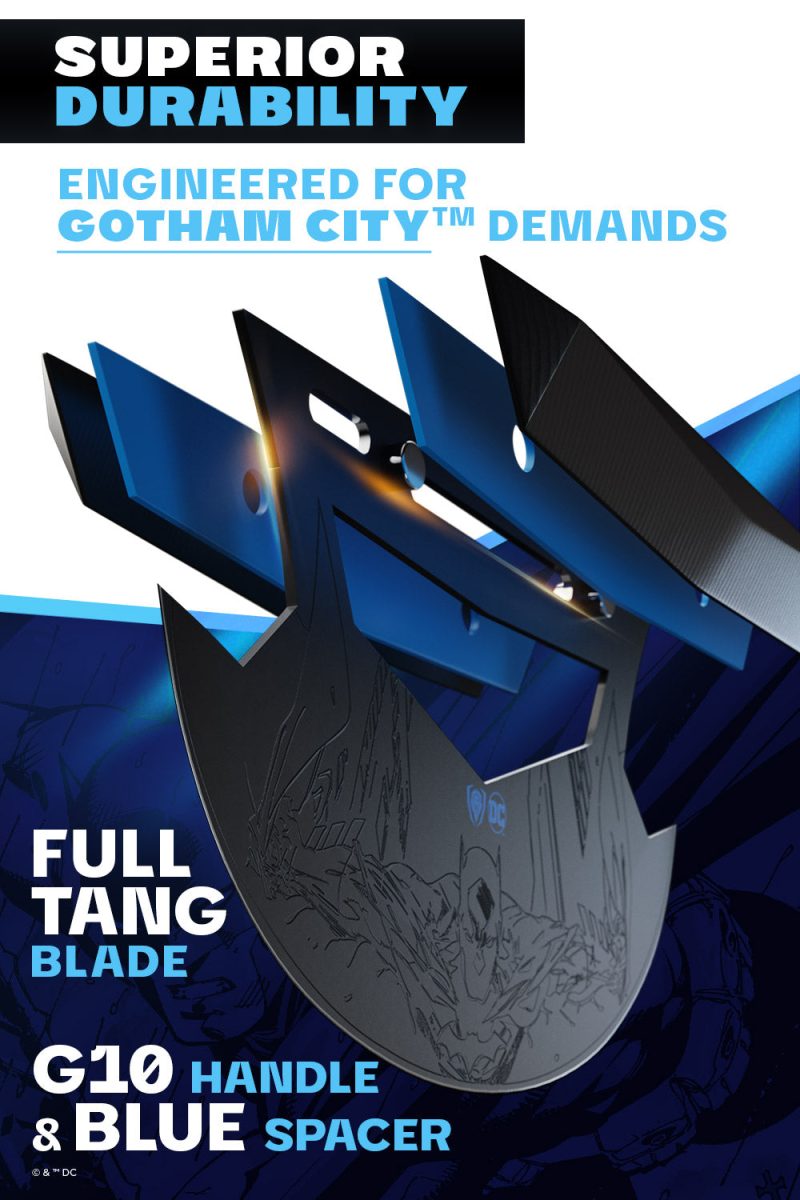 Batman Series 7in Ulu Knife Listing Image 4