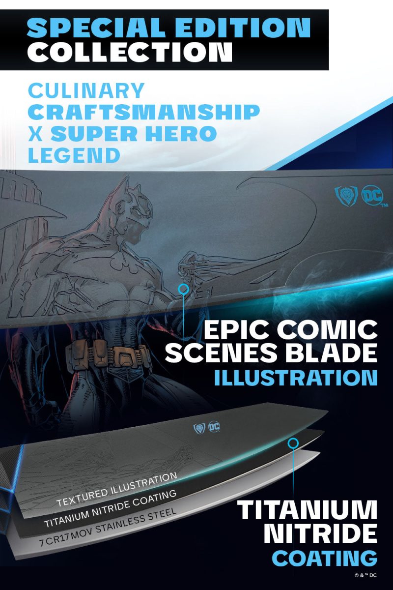 Batman Series 8in Chef Knife Listing Image 3