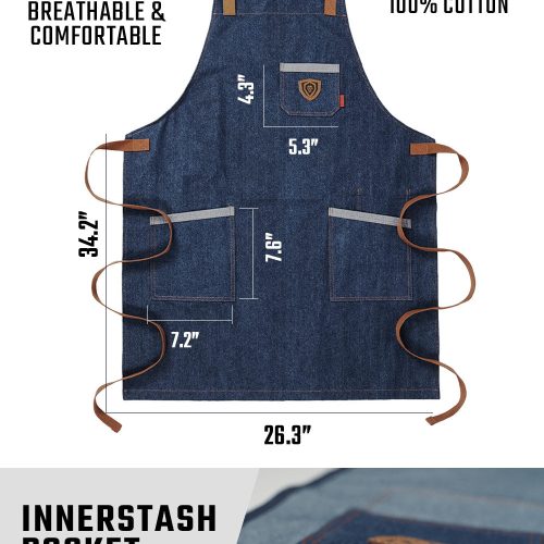 DS Blue Denim Apron 05