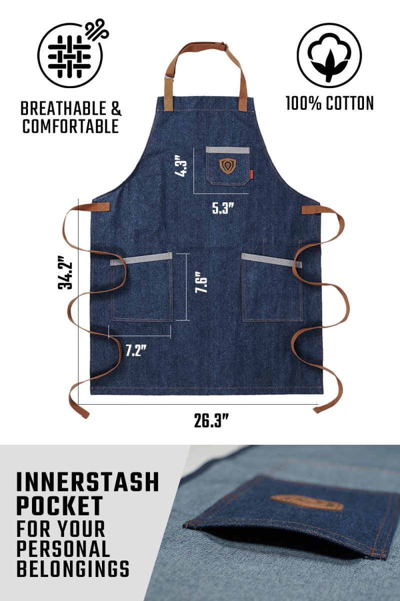 DS Blue Denim Apron 05