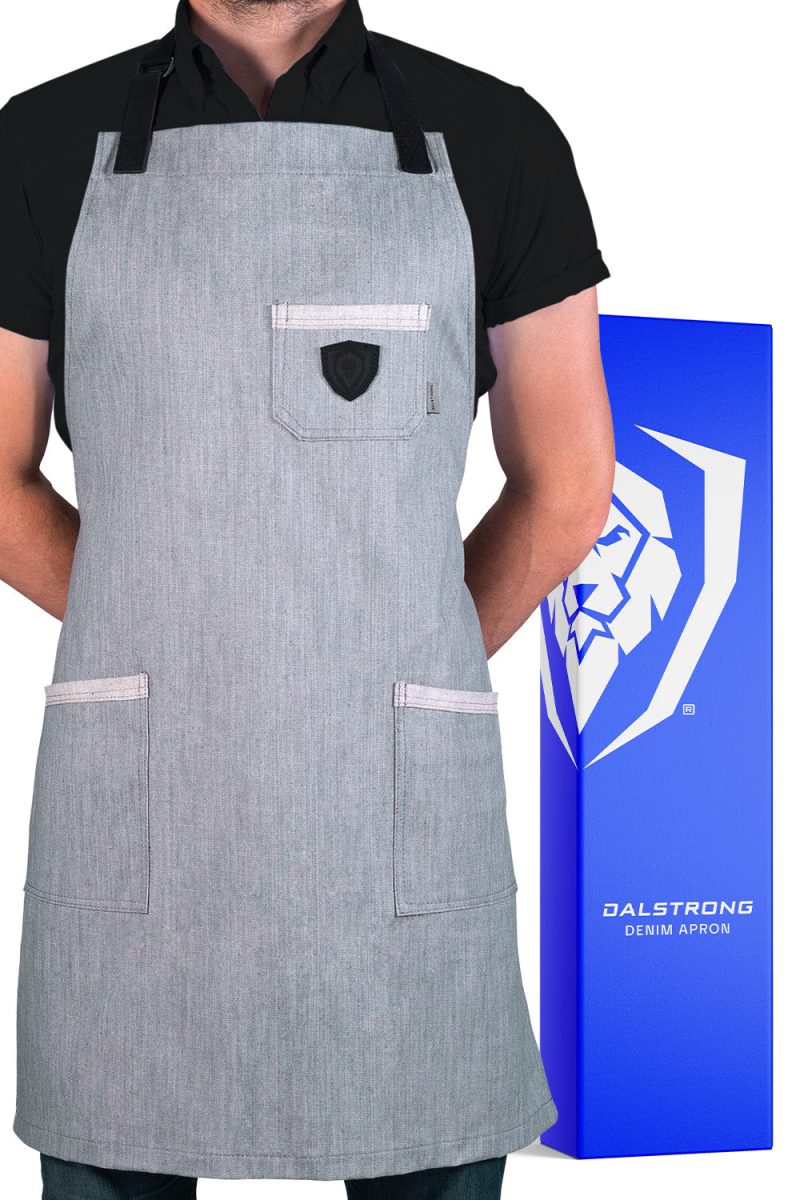 DS Cotton Gray Apron 01