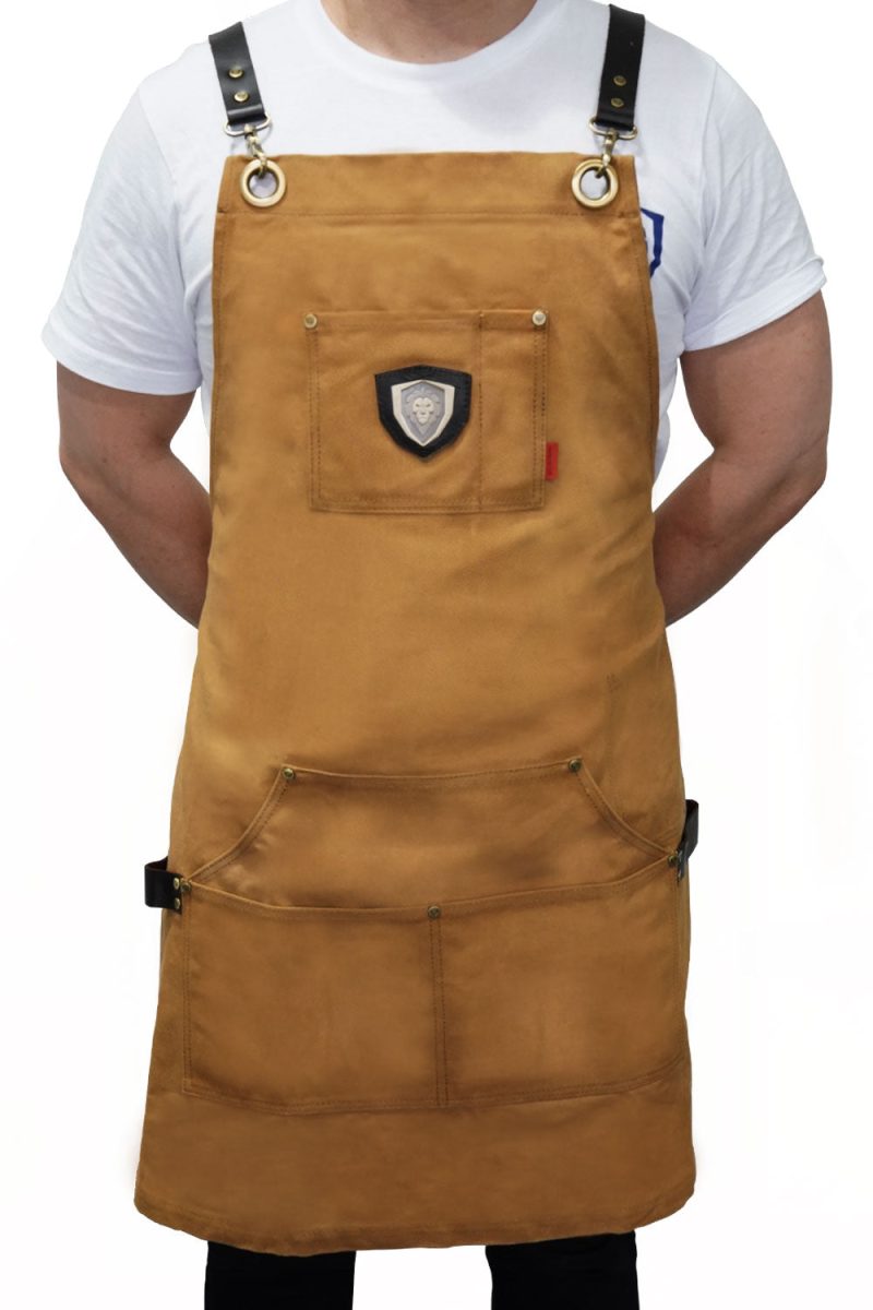 Dalstrong Brown Canvas Apron Image 1