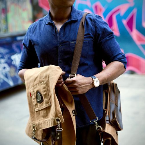 Dalstrong Brown Canvas Apron Lifestyle 1