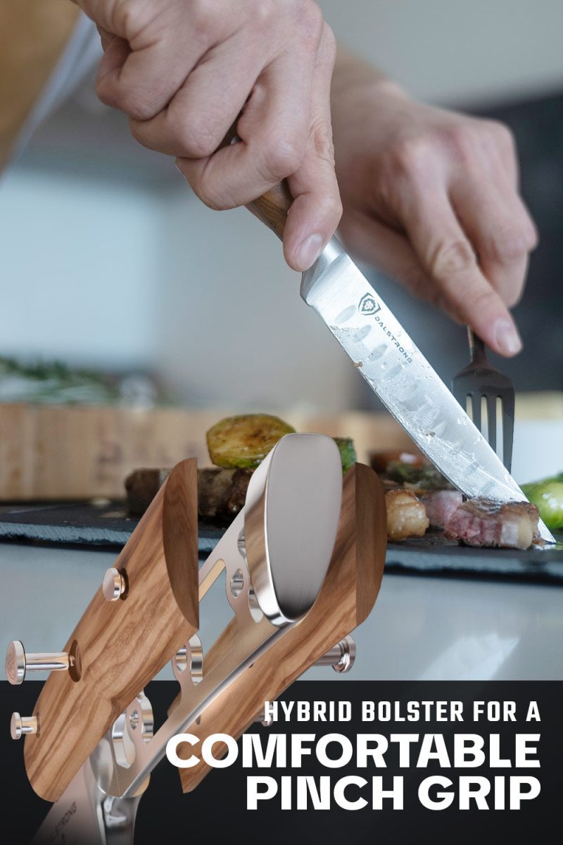 GS 4pc Olive Steak Knife 04