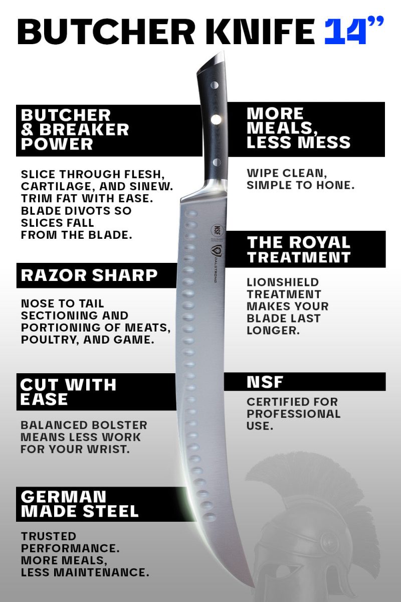 GS 14in Butcher Knife LISTING 2023 5