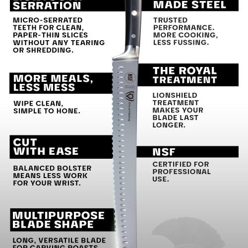 GS 14in Serrated Slicer Knife LISTING 2023 5