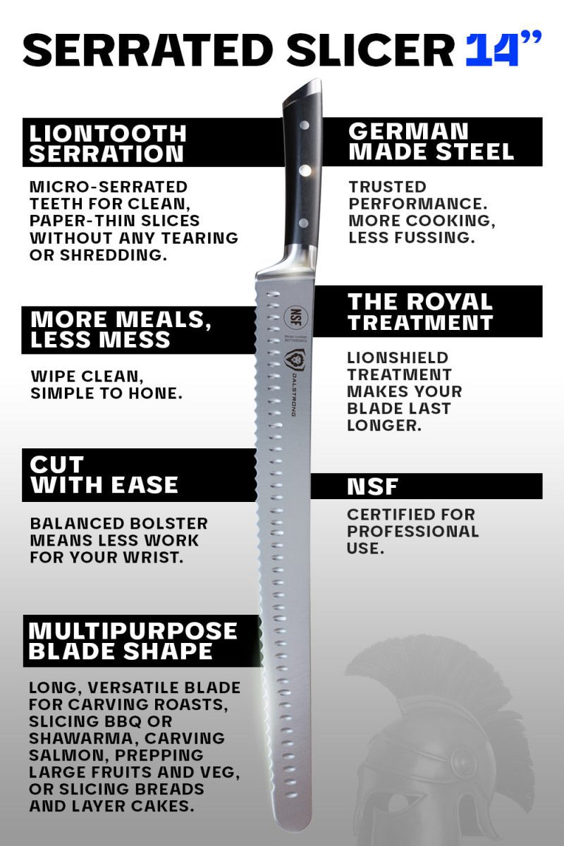 GS 14in Serrated Slicer Knife LISTING 2023 5