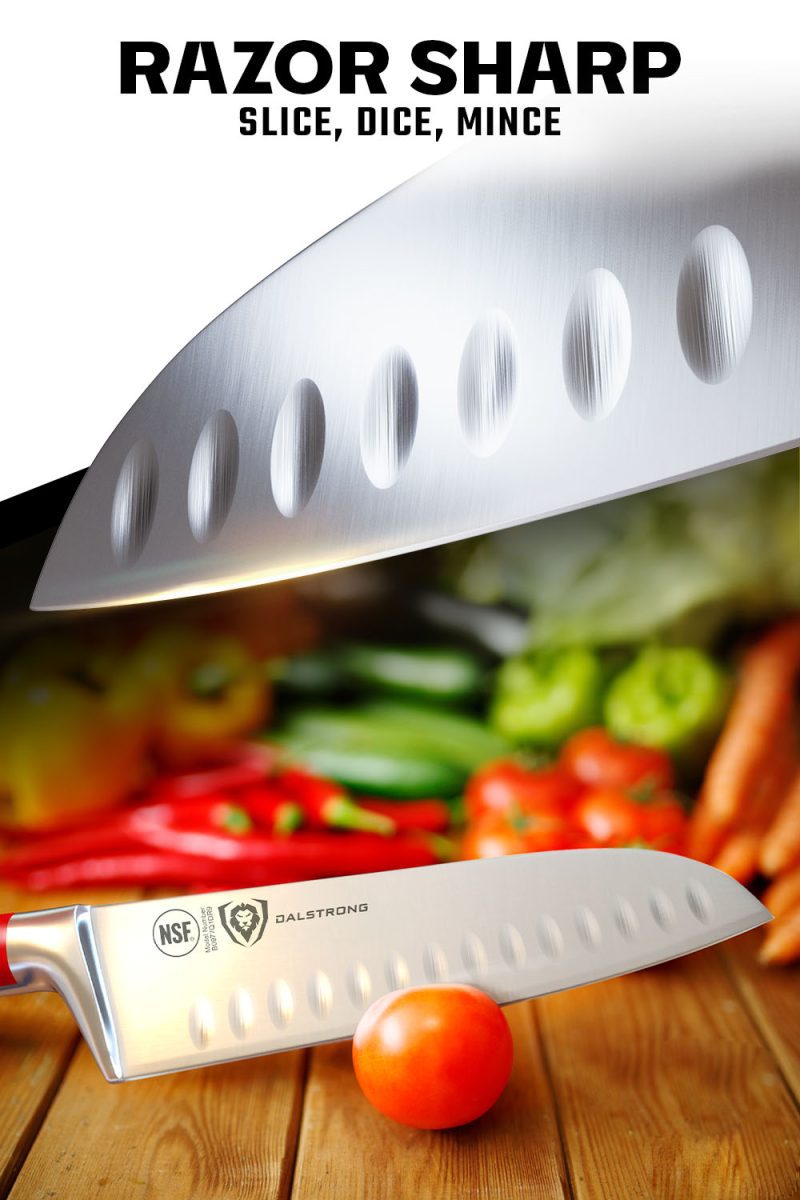 GS 7in Santoku Knife RED LISTING 2023 2