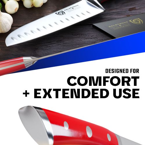 GS 7in Santoku Knife RED LISTING 2023 4