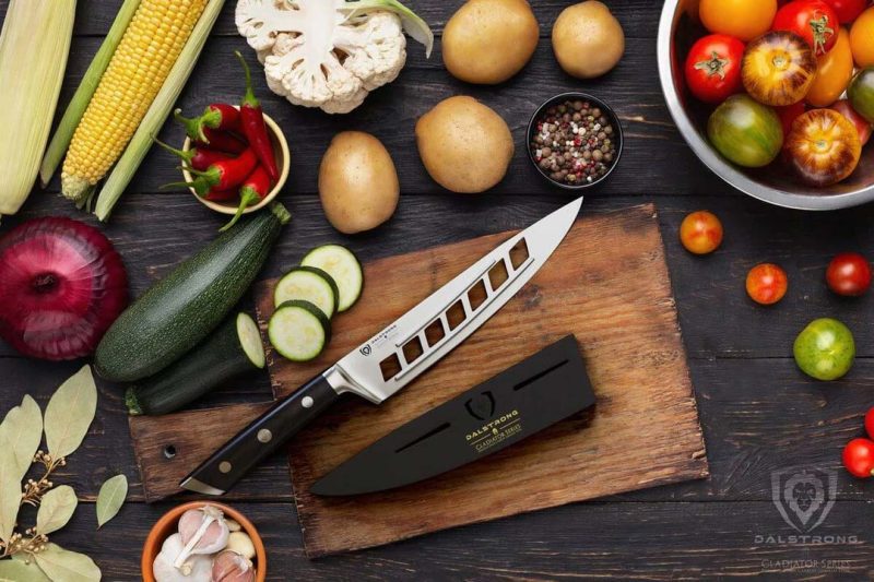 GS 8in Vegetable Chef Knife The Deflector STOCK3