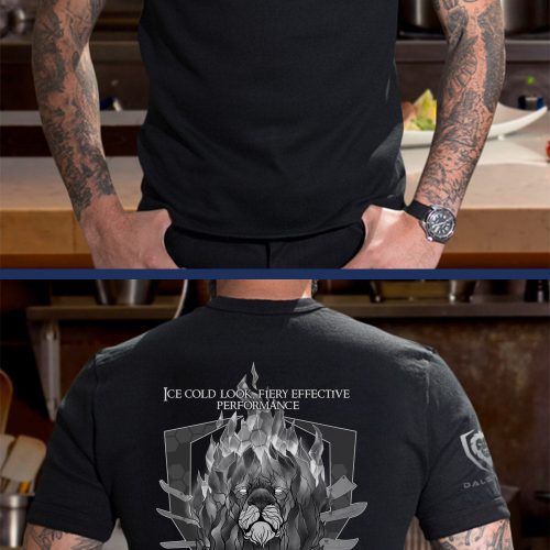 Man Tattoo Black T Shirt Design 3