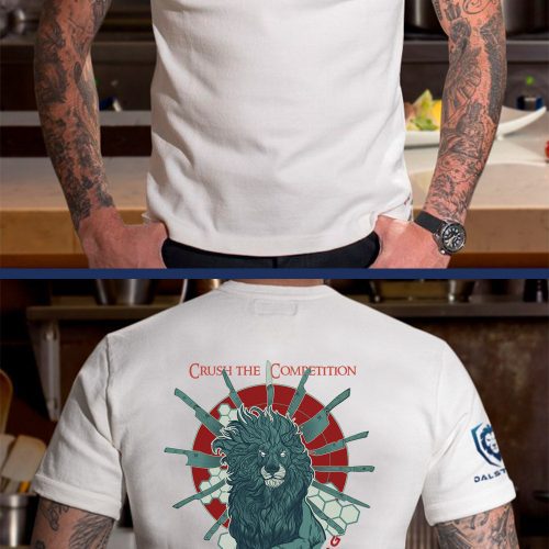 Man Tattoo White T Shirt Design 2