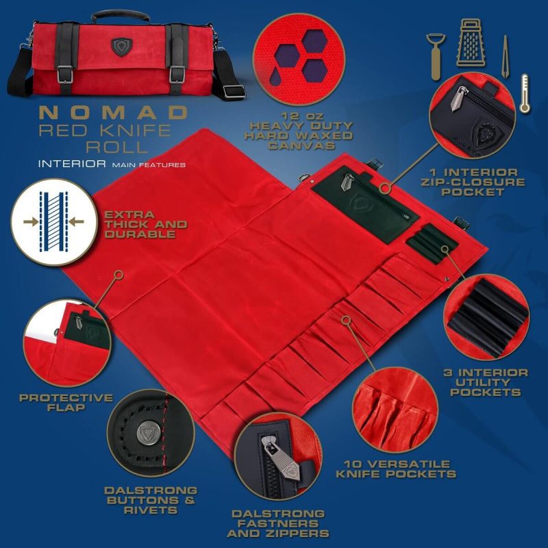 RED NOMAD Knife Roll image listing 1