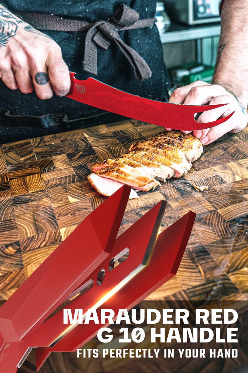 SBS 9in Pitmaster RED Knife 04