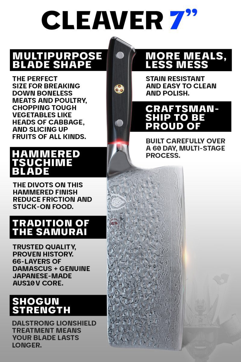 SS X ELITE 7in Cleaver Knife LISTING 2023 5