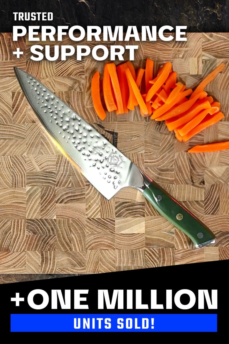 SS 8in Chef Knife GREEN LISTING 2023 6