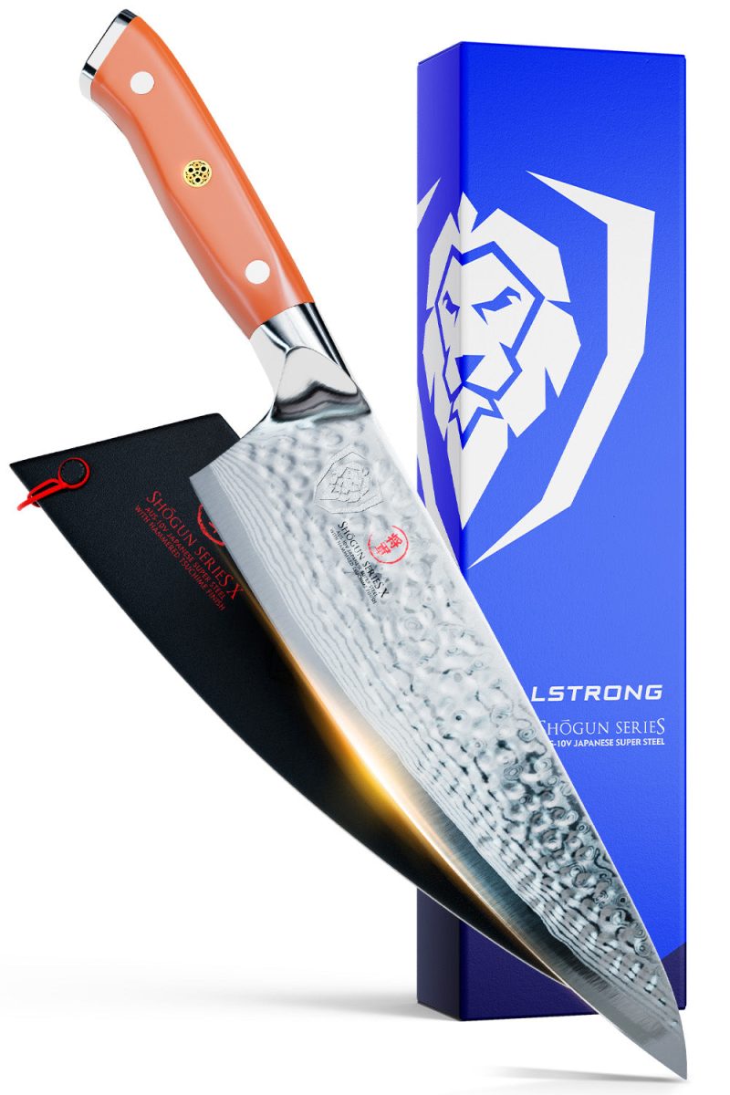 SS 8in Chef Knife ORANGE LISTING 2023 1