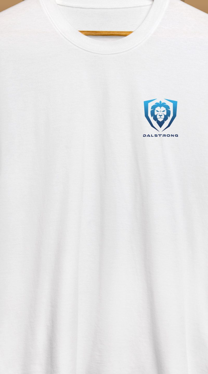 Valhala WHITE T Shirt Detail FRONT